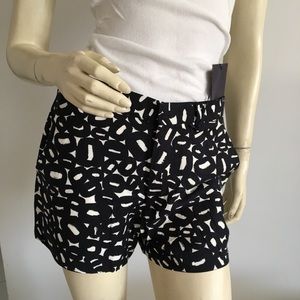🎉HP🎉💯 PRADA pattern shorts black white 46IT